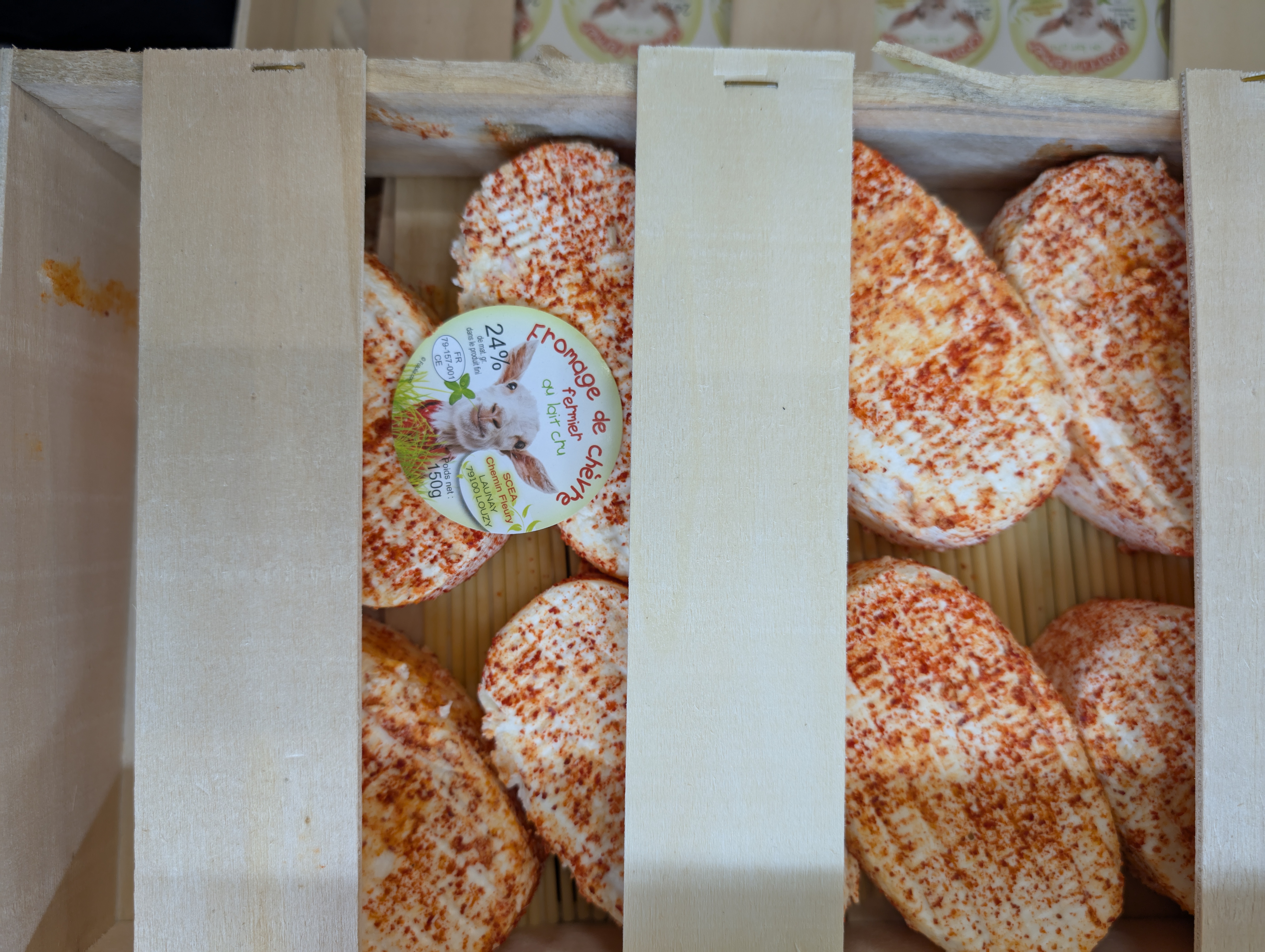 OVALE FERMIER AU PIMENT DOUX